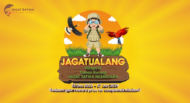 Jagat Satwa Nusantara Liburan Seru Lewat ‘Jagatualang’ Di Taman Burung ...